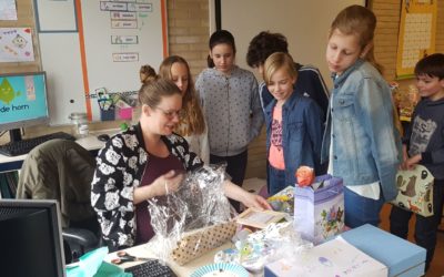 Juf Anouk met zwangerschapsverlof