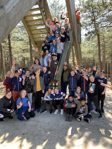 Groep 8 De Horn naar Ameland of toch Texel