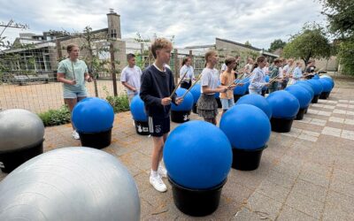 Vandaag kwam Drumtastic op school
